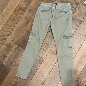 Design Lab Lord & Taylor Tan Cropped Pants